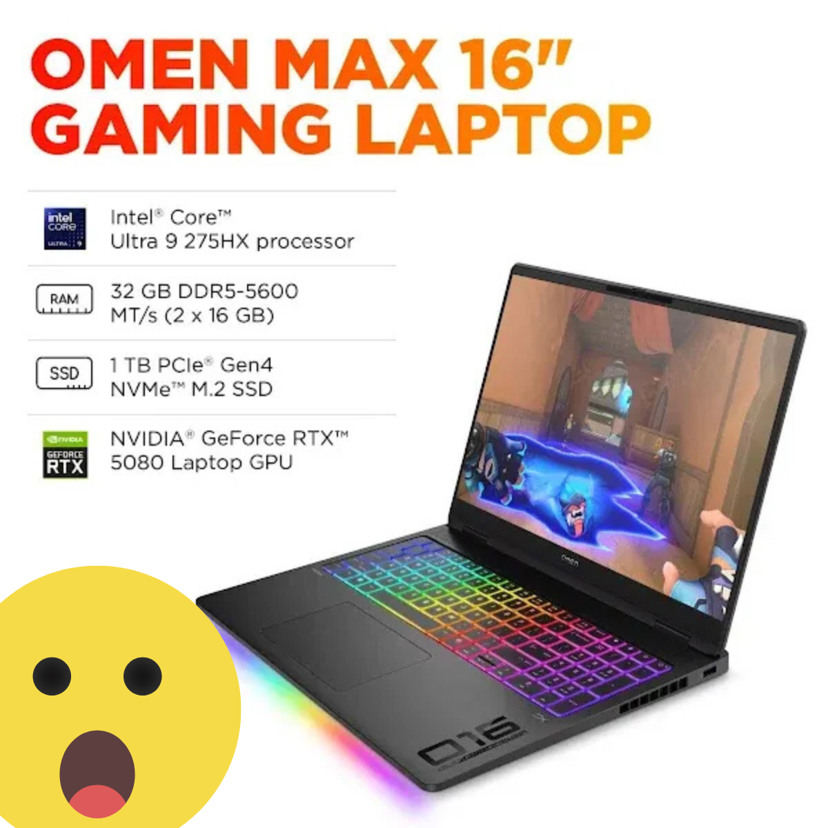 Gaming Beast HP OMEN Max 16