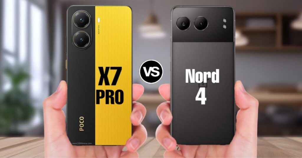 OnePlus Nord 4 vs POCO X7 Pro